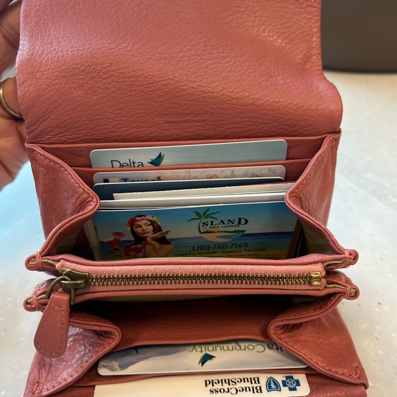 Bottega Veneta Vintage RARE Pink Wallet 196307 - Picture 9 of 9